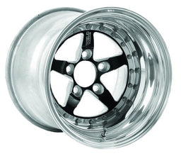 WELD 15" x 8" 4.5" B/S With 5 x 4.5" B/C Weld Star RT - Black Center WE791B-58208 Autofit