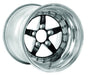 WELD 15" x 8" 4.5" B/S With 5 x 4.5" B/C Weld Star RT - Black Center WE791B-58208 Autofit