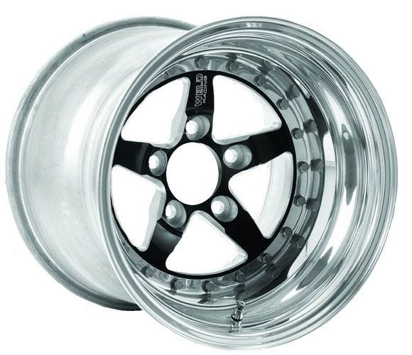 WELD 15" x 8" 4.5" B/S With 5 x 4.75" B/C Weld Star RT - Black Center WE791B-58278 Autofit