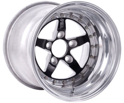 WELD 15" x 9" 4.5" B/S With 5 x 4.5" B/C Weld Star RT - Black Center WE791B-59208 Autofit