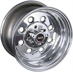 WELD 5 x 4.5/4.75" (Multi-Fit) Bolt Circle with 4.5" Backspace Draglite 15" x 6" Wheel - Polished Finish WE90-56348 Autofit