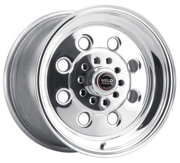 WELD 5 x 4.5/4.75" (Multi-Fit) Bolt Circle with 4.5" Backspace Draglite 15" x 8" Wheel - Polished Finish WE90-58348 Autofit