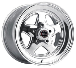 WELD 5 x 4.5" Bolt Circle with 1.75" Backspace ProStar 15" x 4" Wheel - Polished Finish WE96-54202 Autofit