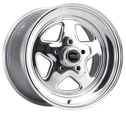 WELD 5 x 4.5" Bolt Circle with 2.5" Backspace Pro Star 15" x 8" Wheel - Polished Finish WE96-58204 Autofit