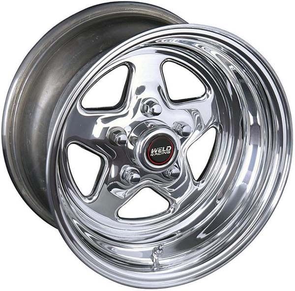 WELD 5 x 4.5" Bolt Circle with 3.5" Backspace ProStar 15" x 14" Wheel - Polished Finish WE96-514206 Autofit