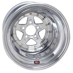WELD 5 x 4.5" Bolt Circle with 3" Backspace AlumaStar 2.0 15 x 10" Wheel - Polished Finish WE788-510206 Autofit