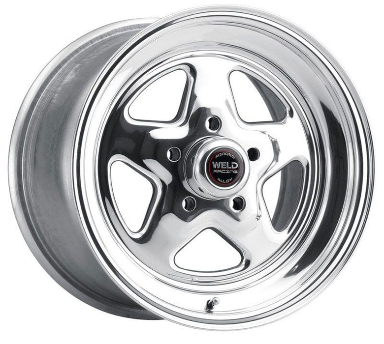 WELD 5 x 4.5" Bolt Circle with 4.5" Backspace ProStar 15" x 12" Wheel - Polished Finish WE96-512208 Autofit