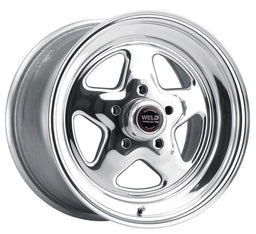 WELD 5 x 4.5" Bolt Circle with 4.5" Backspace ProStar 15" x 7" Wheel - Polished Finish WE96-57208 Autofit