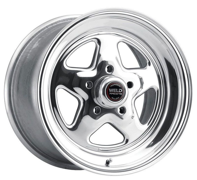 WELD 5 x 4.5" Bolt Circle with 4.5" Backspace ProStar 15" x 7" Wheel - Polished Finish WE96-57208 Autofit