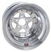 WELD 5 x 4.5" Bolt Circle with 4" Backspace AlumaStar 2.0 15 x 10" Wheel - Polished Finish WE788-510208 Autofit