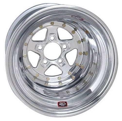 WELD 5 x 4.5" Bolt Circle with 4" Backspace AlumaStar 2.0 15 x 8" Wheel - Polished Finish WE788-508208 Autofit