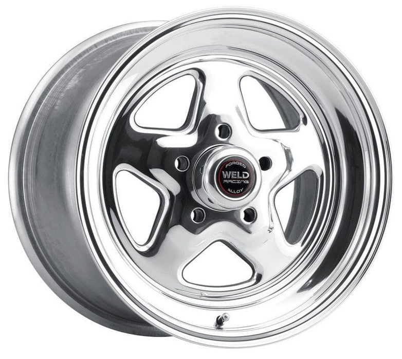 WELD 5 x 4.5" Bolt Circle with 7.5" Backspace ProStar 15" x 10" Wheel - Polished Finish WE96-510214 Autofit