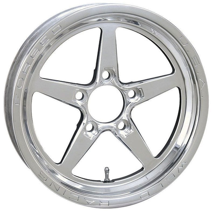 WELD 5 x 4.75" Bolt Circle with 2.25" Backspace AlumaStar 2.0 1-Piece 15 x 3.5" Wheel - Polished Finish WE788-15272 Autofit