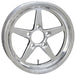 WELD 5 x 4.75" Bolt Circle with 2.25" Backspace AlumaStar 2.0 1-Piece 15 x 3.5" Wheel - Polished Finish WE788-15272 Autofit