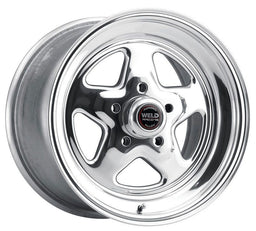 WELD 5 x 4.75" Bolt Circle with 3.5" Backspace Pro Star 15" x 7" Wheel - Polished Finish WE96-57276 Autofit