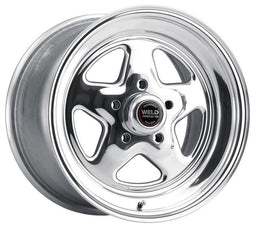WELD 5 x 4.75" Bolt Circle with 3.5" Backspace Pro Star 15" x 8" Wheel - Polished Finish WE96-58276 Autofit