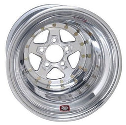 WELD 5 x 4.75" Bolt Circle with 3" Backspace AlumaStar 2.0 15 x 8" Wheel - Polished Finish WE788-508276 Autofit