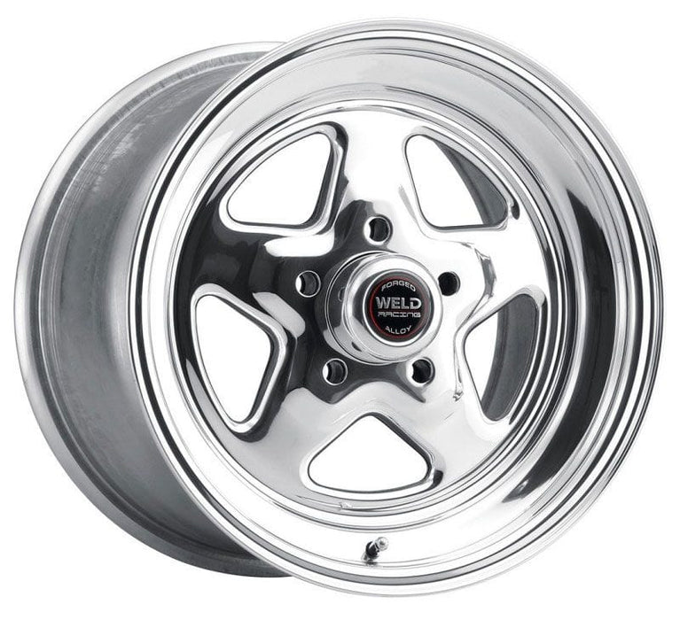WELD 5 x 4.75" Bolt Circle with 4.5" Backspace Pro Star 15" x 7" Wheel - Polished Finish WE96-57278 Autofit