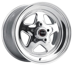 WELD 5 x 4.75" Bolt Circle with 4.5" Backspace Pro Star 15" x 8" Wheel - Polished Finish WE96-58278 Autofit