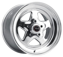 WELD 5 x 4.75" Bolt Circle with 5.5" Backspace Pro Star 15" x 7" Wheel - Polished Finish WE96-57280 Autofit