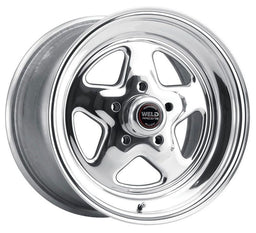 WELD 5 x 4.75" Bolt Circle with 5.5" Backspace Pro Star 15" x 8" Wheel - Polished Finish WE96-58280 Autofit