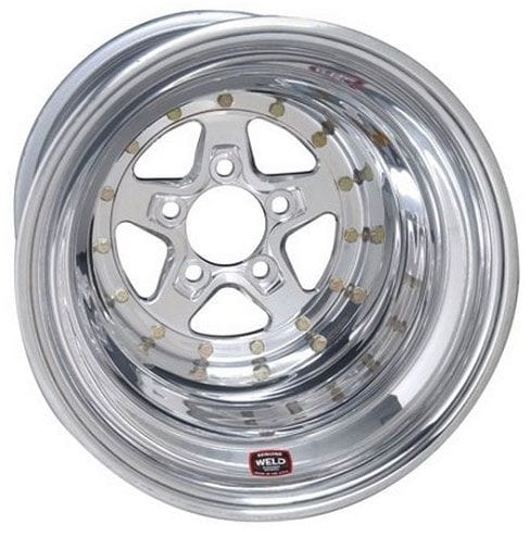 WELD 5 x 4.75" Bolt Circle with 5" Backspace AlumaStar 2.0 15 x 8 " Wheel - Polished Finish WE788-508280 Autofit