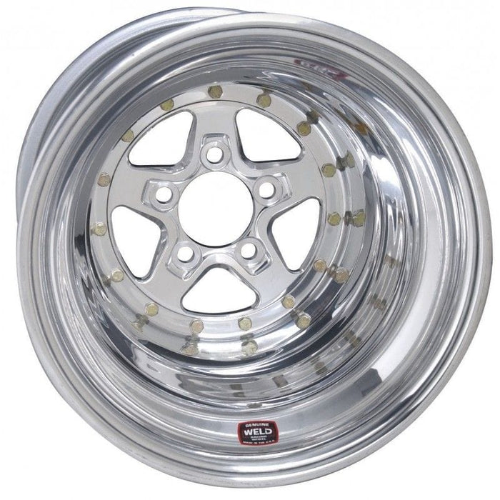 Weld AlumaStar 2.0 15 x 14" Wheel - Polished Finish Autofit