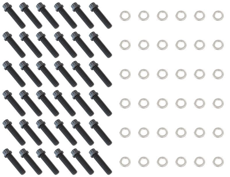 WELD Contains 36 12pt Bolts & Washers 16" 18-Hole Double Bead-Loc Bolt Kit WEP650-3022 Autofit