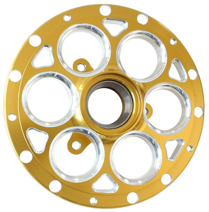 WELD L/H Suit Straight Shaft, 13" & 15" Rims With 3-Lug Mount Rotor Magnum Midget & Sprint Hub - Gold WEC8088-LT Autofit
