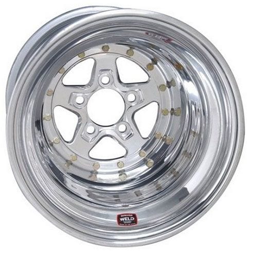 Weld Racing 5 x 4.75" Bolt Circle with 3" Backspace AlumaStar 2.0 15 x 9" Wheel - Polished Finish WE788-509276 Autofit