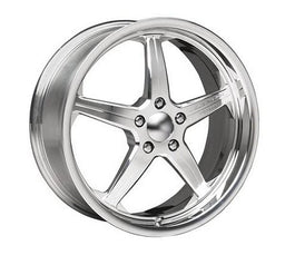 Weld Racing 5x4.5" with 45mm Offset, 6.320" Backspace, 2.874" Centre Bore Forge Star 18x8.5" Polished Aluminium Wheel WE850-885485 Autofit