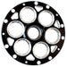 Weld Racing R/H Suit Straight Shaft, 13" & 15" Rims, Non Rotor Mount Magnum Midget & Sprint Hub - Black WEC8088B-RT Autofit