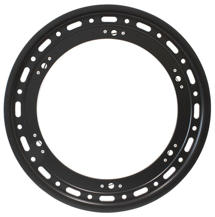 WELD Suit 15" Rim With 6 Hole Dzus (No Cover) Sprint Beadloc Ring - Black WEP650B-5314-6 Autofit