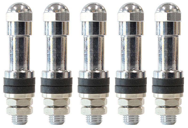 WELD Suit All Weld Spindle Mount Wheels (5-Pack) Valve Stem & Cap WEP613-0350 Autofit