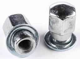 WELD Suit Alumastar, Magnum Drag Wheels (5 Pack) Closed End Wheel Nut and Washer 7/16" WE601-1464 Autofit