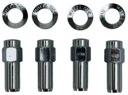 WELD Suit Draglite, Rodlite, Prostar Wheels (4 Pack) Closed End Wheel Nut and Washer 12mm x 1.5" WE601-1412 Autofit