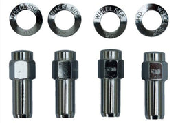 WELD Suit Draglite, Rodlite, Prostar Wheels (4 Pack) Closed End Wheel Nut and Washer 7/16" WE601-1414 Autofit