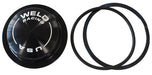 WELD Suit Sprint & Midget With O-Ring & Spiraloc Hub Dust Cap - Black WEC0323B Autofit