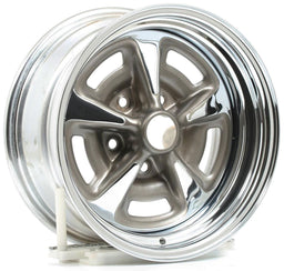 Wheel Vintiques 4-3/4" Bolt Circle With 4" Back Space Chrome Pontiac Rallye II Rim 15 x 7" WV60-573404-C Autofit
