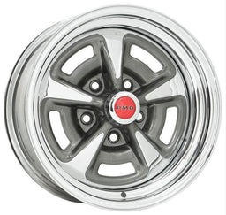 Wheel Vintiques 4-3/4" Bolt Circle With 4" Back Space Chrome Pontiac Rallye II Rim 15 x 8" WV60-583404-C Autofit