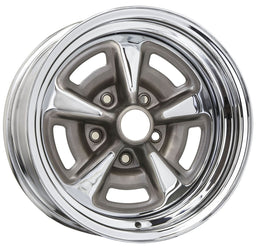 Wheel Vintiques 4-3/4" Bolt Circle With 5" Back Space Painted Pontiac Rallye II Rim 15 x 10" WV60-503405 Autofit