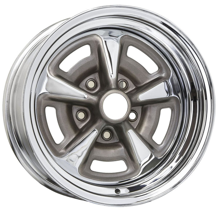 Wheel Vintiques 4-3/4" Bolt Circle With 5" Back Space Painted Pontiac Rallye II Rim 15 x 10" WV60-503405 Autofit