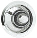 WHEELVINT 3-1/2" Tall Chrome Short Bullet Cap WV1026 Autofit