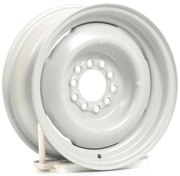 WHEELVINT 4-1/2 & 4-3/4" Bolt Circle With 3-3/4" Back Space Gennie Steel Rim 15 x 6" - Grey Primer Finish WV14-5612334 Autofit