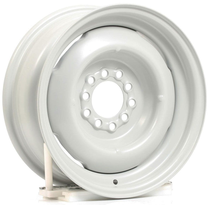 WHEELVINT 4-1/2 & 4-3/4" Bolt Circle With 3-3/4" Back Space Gennie Steel Rim 15 x 6" - Grey Primer Finish WV14-5612334 Autofit