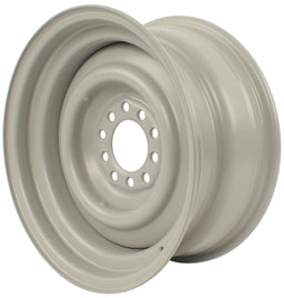 WHEELVINT 4-1/2 & 4-3/4" Bolt Circle With 3-5/8" Back Space Smoothie Steel Rim 15 x 6" - Grey Primer Finish WV12-5612358 Autofit