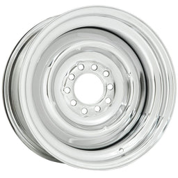 WHEELVINT 4-1/2 & 4-3/4" Bolt Circle With 4-1/2" Back Space Full Chrome Solid Steel Rim 15 x 8" WV22-5812042 Autofit