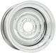 WHEELVINT 4-1/2 & 4-3/4" Bolt Circle With 4-1/4" Back Space Full Chrome Solid Steel Rim 15 x 7" WV22-5712044 Autofit