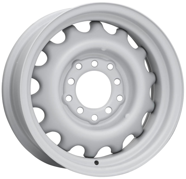 WHEELVINT 4-1/2 & 4-3/4" Bolt Circle With 4" Back Space Artillery Steel Rim 15 x 6" - Grey Primer Finish WV17-561204 Autofit