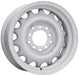 WHEELVINT 4-1/2 & 4-3/4" Bolt Circle With 4" Back Space Artillery Steel Rim 15 x 6" - Grey Primer Finish WV17-561204 Autofit